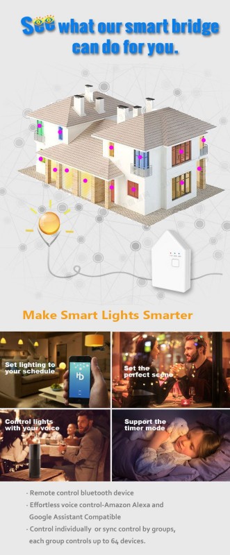 蓝牙Mesh智能照明桥