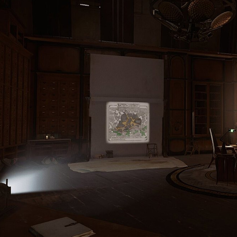 谋杀神秘游戏场景游戏环境照明