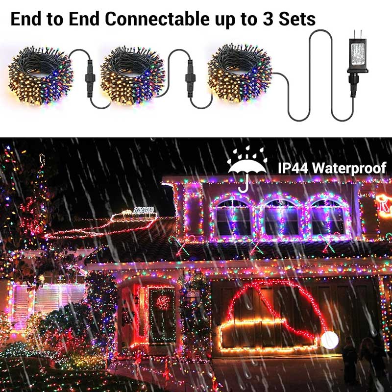 多色圣诞灯和音乐控制器