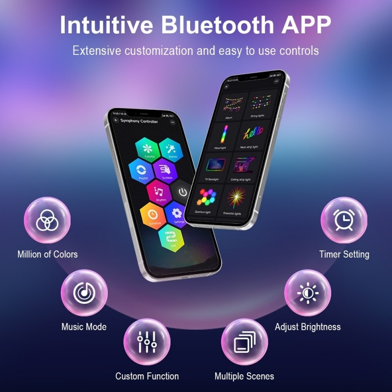 智能RGBIC游戏灯条