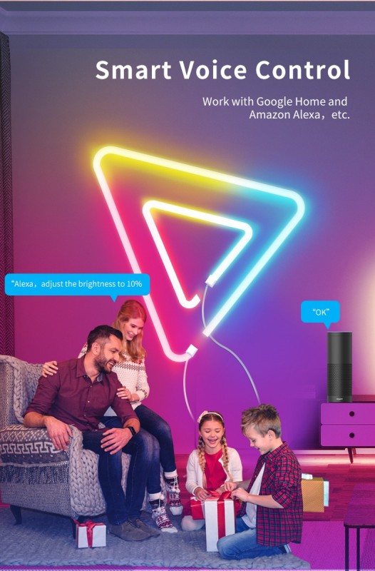 Led霓虹绳灯应用程序控制照明系统