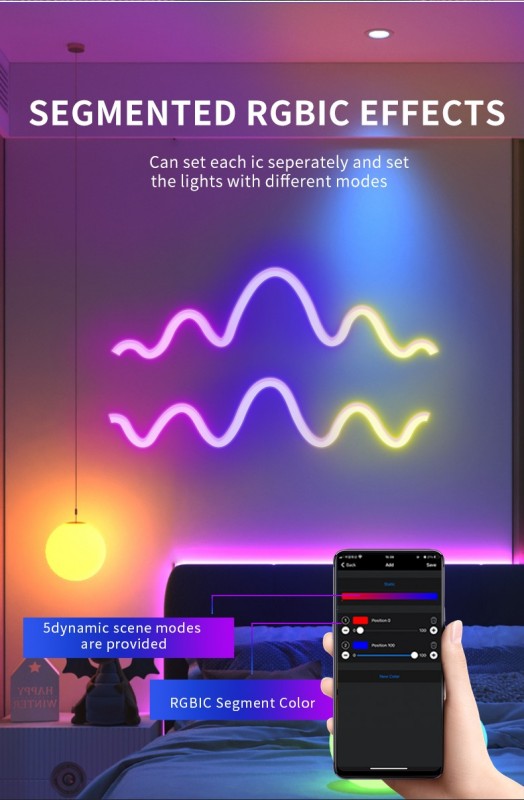 Led霓虹绳灯应用程序控制照明系统