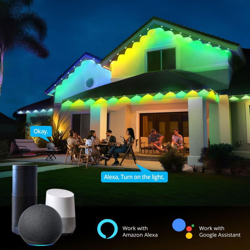 2.4GHz Wifi户外灯应用程序控制