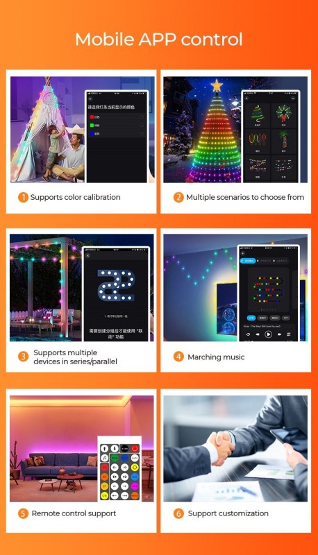 蓝牙SPI LED灯控制器