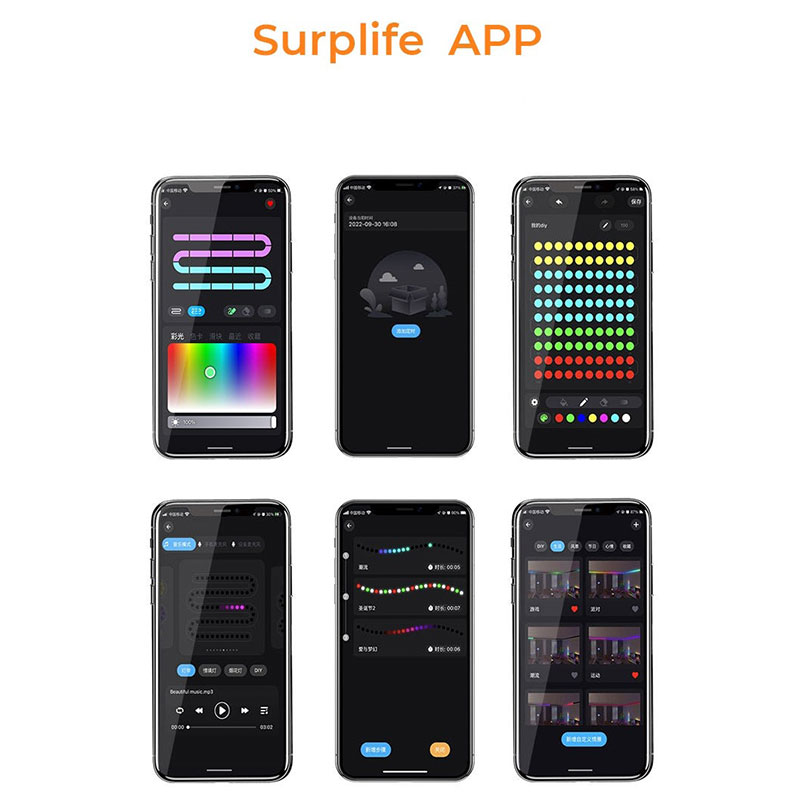 蓝牙RGBIC智能UFO LED控制器