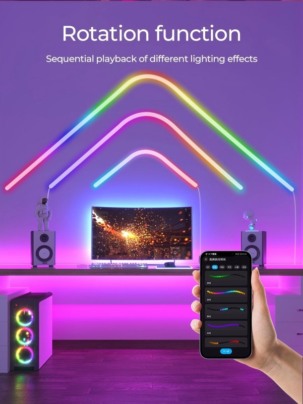 DC5V语音控制SPI LED控制器