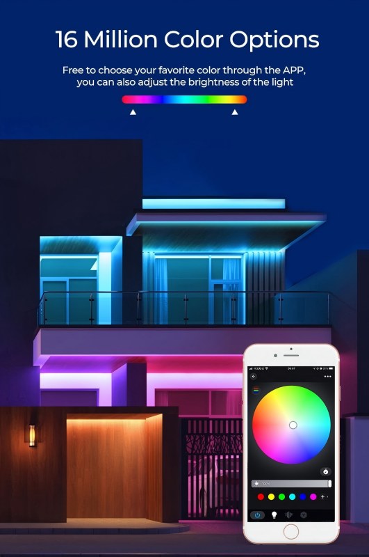 远程控制智能LED灯带控制器