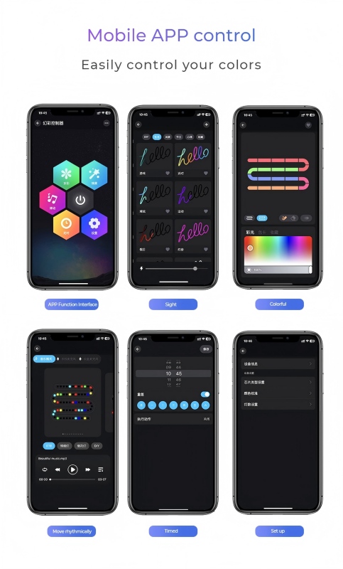 蓝牙像素LED灯带控制器