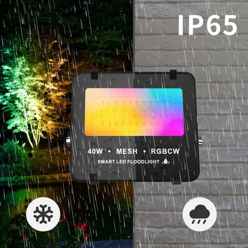 防水40w智能LED投光灯