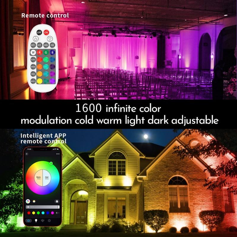 防水40w智能LED投光灯