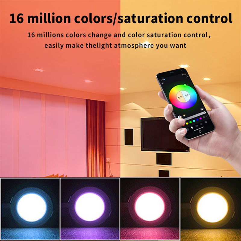 5w蓝牙智能LED嵌入式灯