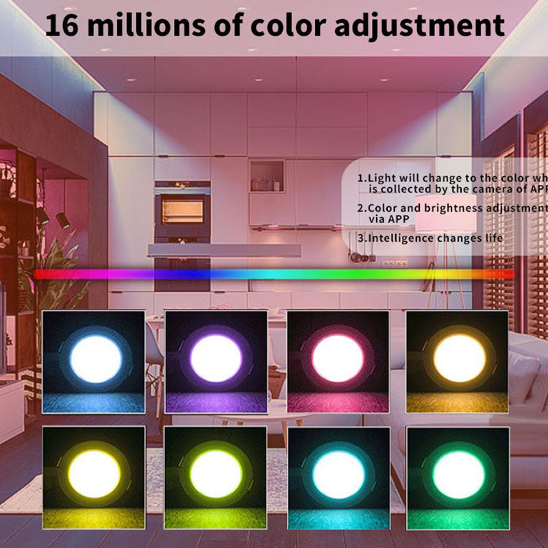 5w蓝牙智能LED嵌入式灯