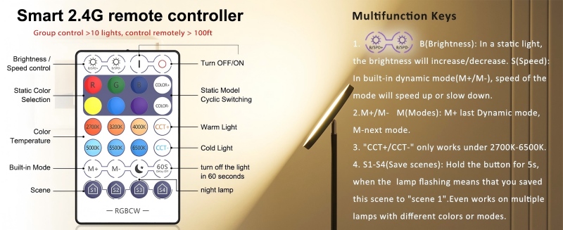 智能落地灯照明控制APP