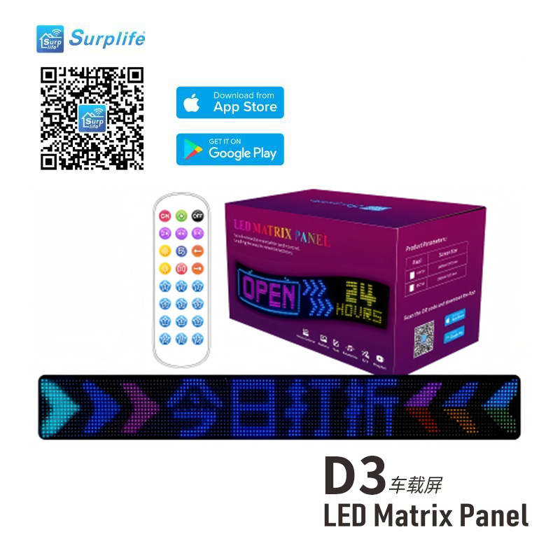 Wifi Connection Flexible Scrolling Led Display