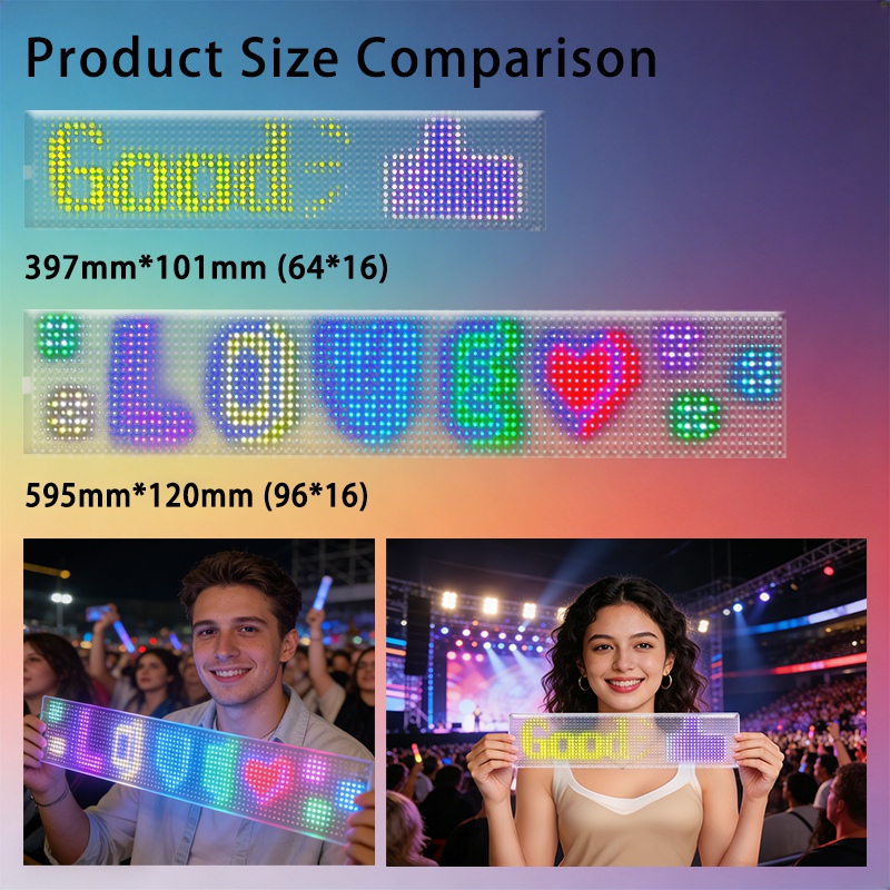 APP Control Flexible Transparent LED Screen